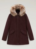 Woolrich ARCTIC PARKA IN RAMAR CLOTH CON PELLICCIA REMOVIBILE - CFWWOU0538FRUT0001 DKB - Tadolini Abbigliamento