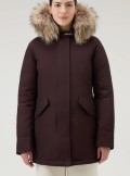 Woolrich ARCTIC PARKA IN RAMAR CLOTH CON PELLICCIA REMOVIBILE - CFWWOU0538FRUT0001 DKB - Tadolini Abbigliamento