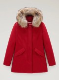 Woolrich ARCTIC PARKA IN RAMAR CLOTH WITH DETACHABLE FUR TRIM - CFWWOU0538FRUT0001 DKR - Tadolini Abbigliamento