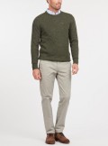 Barbour BARBOUR TISBURY CREW NECK SWEATER - MKN0844 GN79 - Tadolini Abbigliamento