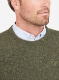 Barbour BARBOUR TISBURY CREW NECK SWEATER - MKN0844 GN79 - Tadolini Abbigliamento