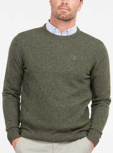 Barbour TISBURY CREW NECK SWEATER - MKN0844 GN79 - Tadolini Abbigliamento