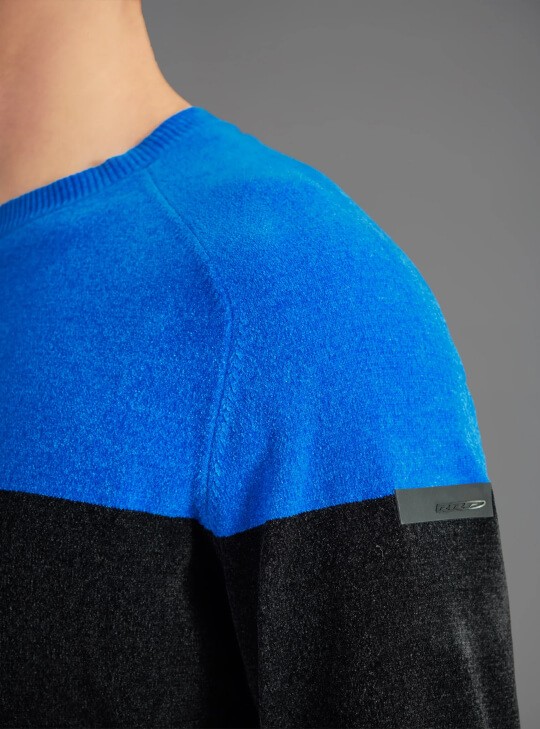Long-Sleeve Velvet Ottoman-Knit Shirt - Hyba, Regular