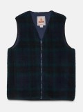 Baracuta GILET MILLER IN PILE ARRICCIATO - BRGIL0032 - Tadolini Abbigliamento