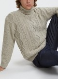 Baracuta ARAN TURTLE NECK - BRMAG0162 817 - Tadolini Abbigliamento