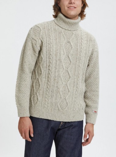 Baracuta ARAN TURTLE NECK - BRMAG0162 817 - Tadolini Abbigliamento