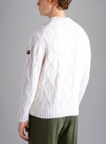 Paul & Shark WOOL CABLE KNIT SWEATER - 13311047 - Tadolini Abbigliamento