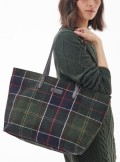 Barbour BARBOUR WITFORD TARTAN TOTE BAG - LBA0304 - Tadolini Abbigliamento