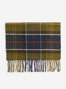 Barbour SCIARPA BARBOUR YAXLEY TARTAN - USC0324 TN11 - Tadolini Abbigliamento