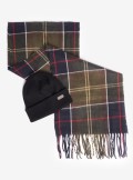 Barbour BARBOUR SWINTON BEANIE & GALINGALE SCARF GIFT SET - MGS0079 - Tadolini Abbigliamento