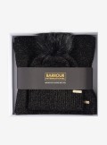 Barbour International B.INTL SPARKLE BEANIE & SCARF GIFT SET - LGS0031 BK11 - Tadolini Abbigliamento