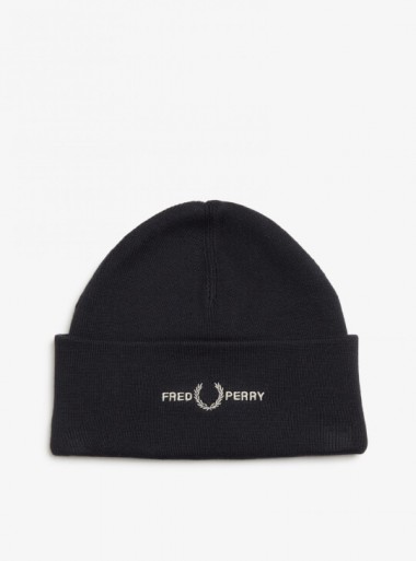 Fred Perry GRAPHIC BEANIE - C4114 102 - Tadolini Abbigliamento