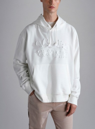 Paul & Shark Cotton hoodie with embroidery - 24411927 - Tadolini Abbigliamento