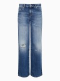 Armani Exchange J52 low rise relaxed jeans in rigid cotton denim - 3DYJ52 - Tadolini Abbigliamento