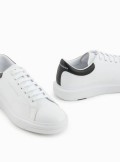 Armani Exchange Action leather sneakers - XUX123 - Tadolini Abbigliamento