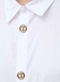 TWINSET Milano Cotton shirt with Oval T buttons - 241TT2194 - Tadolini Abbigliamento