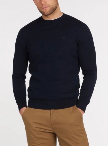 Barbour Light cotton jumper - MSH5170 - Tadolini Abbigliamento