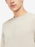 Barbour Pima cotton crew neck jumper - MKN0932 BE12 - Tadolini Abbigliamento