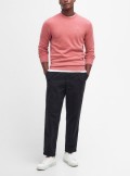 Barbour Pima cotton crew neck jumper - MKN0932 PI55 - Tadolini Abbigliamento