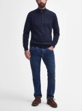 Barbour Cotton half zip jumper - MKN1074 NY91 - Tadolini Abbigliamento