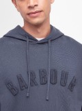 Barbour Felpa con cappuccio e logo Washed - MOL0588 - Tadolini Abbigliamento