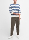 Barbour Felpa con motivo a righe Shorwell - MOL0593 - Tadolini Abbigliamento