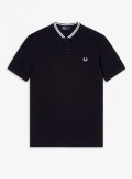 Fred Perry BOMBER COLLAR POLO SHIRT - M4526 102 - Tadolini Abbigliamento