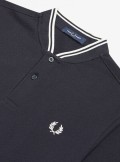 Fred Perry BOMBER COLLAR POLO SHIRT - M4526 248 - Tadolini Abbigliamento