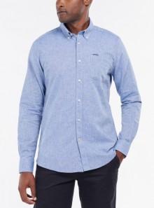 Barbour Nelson tailored long-sleeved shirt - MSH5090 BL33 - Tadolini Abbigliamento