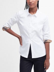 Barbour Derwent regular long-sleeved shirt - LSH1409 WH91 - Tadolini Abbigliamento