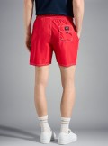 Paul & Shark Color block swim shorts with Paul&Shark print - C0P5002 577 - Tadolini Abbigliamento