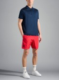 Paul & Shark Color block swim shorts with Paul&Shark print - C0P5002 577 - Tadolini Abbigliamento