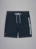 Paul & Shark Color block swim shorts with Paul&Shark print - C0P5002 011 - Tadolini Abbigliamento