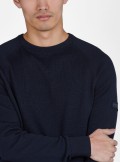 Cotton crew neck sweater