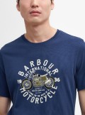 Barbour International Spirit graphic T-Shirt - MTS1244 NY55 - Tadolini Abbigliamento