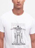 Barbour International Brett T-Shirt - MTS1249 WH11 - Tadolini Abbigliamento