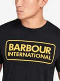 Barbour International Essential large logo T-Shirt - MTS1180 BK91 - Tadolini Abbigliamento