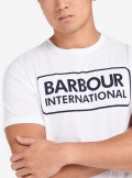 Barbour International Essential large logo T-Shirt - MTS1180 WH11 - Tadolini Abbigliamento