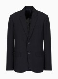 Armani Exchange Single-breasted jacket in linen twill - 8NZG15 1583 - Tadolini Abbigliamento