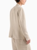 Armani Exchange Single-breasted jacket in linen twill - 8NZG15 1724 - Tadolini Abbigliamento