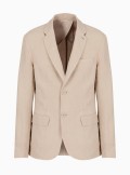 Armani Exchange Single-breasted jacket in linen twill - 8NZG15 1724 - Tadolini Abbigliamento