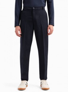 Armani Exchange Linen twill chino trousers - 8NZP15 1583 - Tadolini Abbigliamento