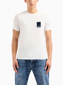 Armani EASV regular fit T-shirt in organic cotton - 3DZTHM 1116 - Tadolini Abbigliamento