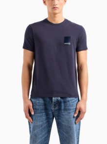 Armani Exchange ASV regular fit T-shirt in organic cotton - 3DZTHM 15CX - Tadolini Abbigliamento