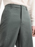 Armani Exchange Pantaloni regular fit in seersucker - 3DZP51 - Tadolini Abbigliamento