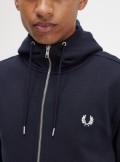 Fred Perry Felpa con cappuccio e zip intera - J7536 - Tadolini Abbigliamento