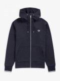 Fred Perry Felpa con cappuccio e zip intera - J7536 - Tadolini Abbigliamento