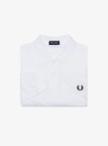 Fred Perry Long-sleeved polo shirt - M6006 100 - Tadolini Abbigliamento