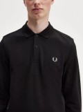 Fred Perry Long-sleeved polo shirt - M6006 906 - Tadolini Abbigliamento