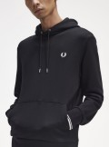 Fred Perry Felpa con cappuccio a righe - M2643 102 - Tadolini Abbigliamento